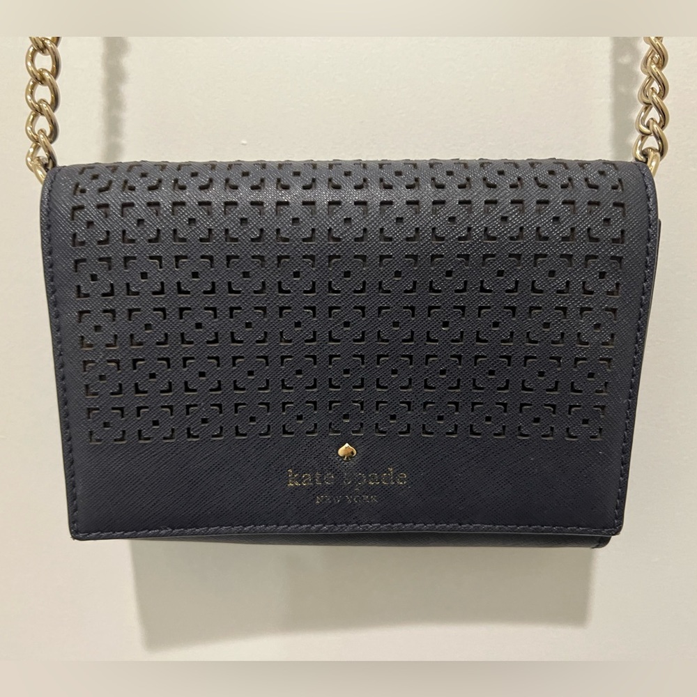 Kate Spade Small Navy Cross Body Bag